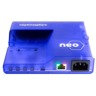Controlador de Potencia NEO 600 Series / 4 Salidas 10A / Medición Individual / Control por API / Programación 16 Horarios / X-talk Interface / Red Ethernet / USB-C