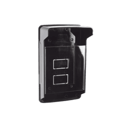 Carcasa Protectora Universal Color Negro con Tapadera de Acrílico / Medidas 245 × 143 × 83 mm / Compatible con Múltiples Modelos de Control de Acceso