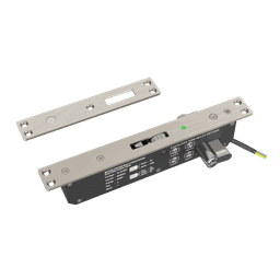 Cerradura eléctrica para puertas corredizas tipo gancho / apertura con llave ambos lados / IP65