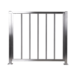 Puerta de Acero Inoxidable de Medio Cuerpo / Paso de 100 Centímetros de Ancho Ideal Para Dar Accesos que no Caben Por su Torniquete / Altura de 90 Centímetros