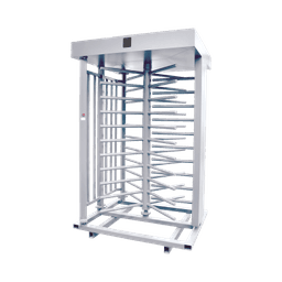 Torniquete Sencillo / Cuerpo Completo / Interior/Exterior / 100% Acero con Pintura Gris / EJE CENTRAL con Pintura Gris / Acabado de Lujo / Alto Tráfico