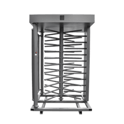 Torniquete Sencillo / Cuerpo Completo / Interior/Exterior / 100% Acero con Pintura Gris / EJE CENTRAL con Pintura Gris / Acabado de Lujo / Alto Tráfico