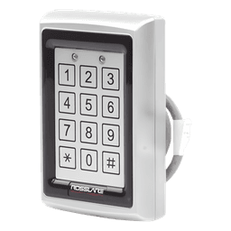 Teclado Antivandálico Autónomo / 500 Usuarios / IP65 / Lector Proximidad / Doble Salida con Monitoreo / Activación 01 a 99 s