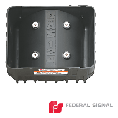 Bocina de emergencia / 100 W / Carcasa PET resistente / Neodimio / SAE J1849 Clase A / UL 94HB