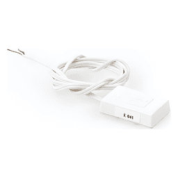 Sensor de Choque para Vidrio / Cobertura 2.4 m (7.9 ft) / Vidrio hasta 6 mm / 2 Hilos / Serie con Otros Sensores