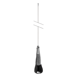 Antena Móvil VHF/UHF / Rango 150-512 MHz / Ganancia Unitaria / 150 W / 41 cm / Ajustable en Campo