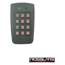 Lectora de Proximidad con Teclado / Salida Wiegand 26 Bits / Uso Exterior / Alcance 10 cm / LED Bicolor / 12 VCC