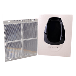 Detector de Humo por Haz Reflejado / Cobertura 18 m (59.1 ft) x 70 m (229.7 ft) / Alcance 100 m (328.1 ft) / 4 Hilos / Reflector de 8 Pulgadas