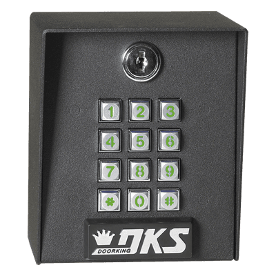 Teclado de Acceso Exterior / 400 Usuarios / Programación NFC / Doble Factor / 12-24 VAC/VDC / -23°C a 60°C