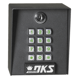Teclado de Acceso Exterior / 400 Usuarios / Programación NFC / Doble Factor / 12-24 VAC/VDC / -23°C a 60°C