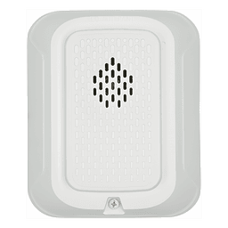 Sirena de Pared para Notificación de Incendio / 12/24 Vcc Automático / 88+ dB(A) / Montaje en Caja Eléctrica / Serie L