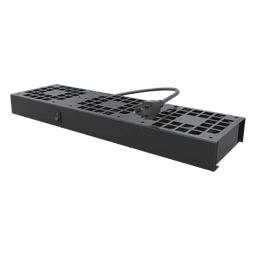 Kit de Ventiladores para Gabinete de Piso / 110 Vca / 12 x 12 cm / 1.56 ft Cable / Acero Calibre 18