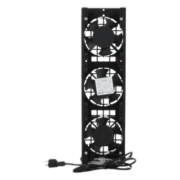 Kit de Ventiladores para Gabinete de Piso / 110 Vca / 12 x 12 cm / 1.56 ft Cable / Acero Calibre 18