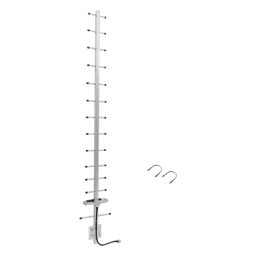 Antena Yagi / 806-960 MHz / 15 dBi / 14 Elementos / Exterior / 60 m/s Viento
