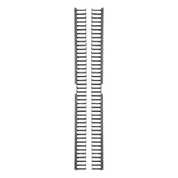Kit de Soportes para Administración de Cable / 42 UR / Profundidad 142 mm (5.6 ft) / Altura 1734.7 mm (68.29 ft) / Carga Estática 1,360 kg / Puerta Frontal 69% Eficiencia de Flujo