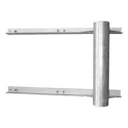 Brazo Lateral para Torre / Tubo 4.5" (114.3 mm) / Altura 60 cm (1.97 ft) / Acero ASTM A-36 / Galvanizado en Caliente / Compatible STZ45G