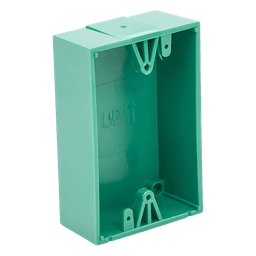 Caja de Montaje para Estación de Parada / Policarbonato / 1.5 Pulgadas (38 mm) / Superficie / IP Compatible / UL 2017