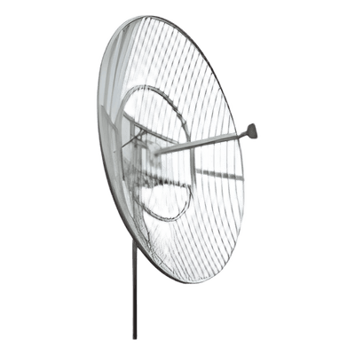 Antena Parabólica de Rejilla / 1850-1990 MHz / 26 dBi / Apertura 7°H-6°V / Resistencia Viento 60 m/s (196.9 ft/s) / Conector N Hembra