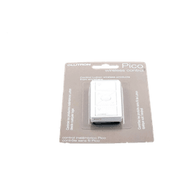Control Inalámbrico de Iluminación / 3 Botones con Subir y Bajar / Alcance 18 m (59.1 ft) / Batería 10 Años / RF para Sistemas Lutron