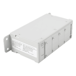 Chassis Montaje en Pared / 4 Puertos RJ-45 / Ethernet y PoE / 2.00 x 7.00 x 3.41 in