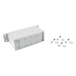 Chassis Montaje en Pared / 4 Puertos RJ-45 / Ethernet y PoE / 2.00 x 7.00 x 3.41 in