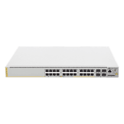 Switch PoE+ Administrable Capa 3 / 24 Puertos Gigabit + 4 SFP / 370 W PoE+ / 56 Gbps / 41.7 Mpps