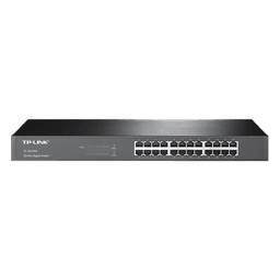 Switch Gigabit no administrable / 24 puertos 10/100/1000 Mbps / 35.7 Mpps / Montaje rack o escritorio