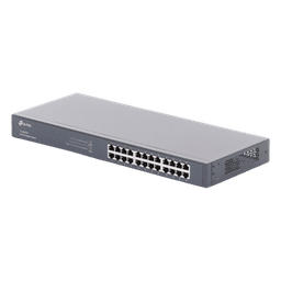Switch Gigabit no administrable / 24 puertos 10/100/1000 Mbps / 35.7 Mpps / Montaje rack o escritorio
