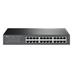 Switch Gigabit no administrable / 24 puertos 10/100/1000 Mbps / 35.7 Mpps / Escritorio o rack