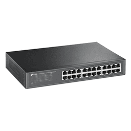 Switch Gigabit no administrable / 24 puertos 10/100/1000 Mbps / 35.7 Mpps / Escritorio o rack