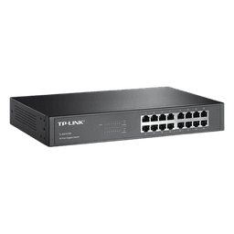 Switch Gigabit no administrable / 16 puertos 10/100/1000 Mbps / 35.7 Mpps / Escritorio o rack