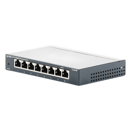 Switch Gigabit / 8 Puertos 10/100/1000 Mbps / 11.9 Mpps / No Administrable / Escritorio o Bastidor