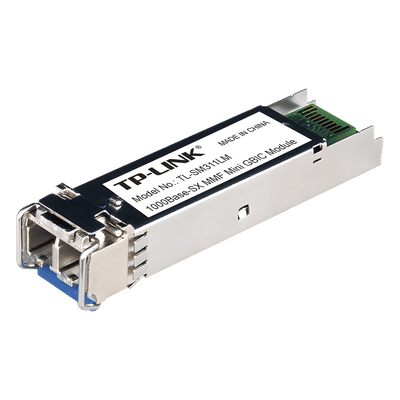 Transceptor mini-GBIC SFP / Duplex Multimodo 1GBase / 550 m (1804 pies) / Conector LC