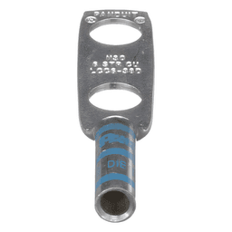 Zapata de Compresión / Calibre 6 AWG / Doble Barreno 3/8" (9.5 mm) / Espaciado 25.4 mm (1") / 35 kV / 90°C