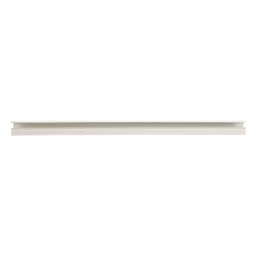 Canaleta de PVC / 38.4 x 24 x 1828.8 mm / 13 Cables Cat6 / Adhesivo Integrado / UL94V-0 / Blanco Mate