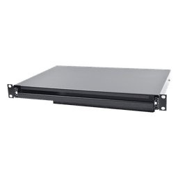 Charola Abatible para Teclado y Ratón / Rack 19" / 1U / Superficie Antideslizante / Instalación Rápida