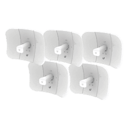 Kit CPE airMAX AC / 5 GHz / 450 Mbps / Antena 23 dBi / 2x2 MIMO / 5 Unidades / 5150-5875 MHz