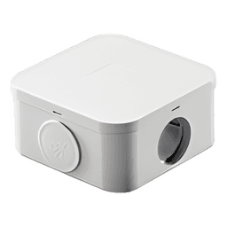 Caja de Derivación Estanca / PVC Auto-extinguible Libre de Halógenos / 4 Entradas / IP55 / 100x106x53 mm / Uso Exterior