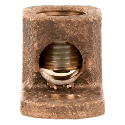 Terminal Tipo Lengüeta Recta / Cobre / Cal. 8 a 1/0 AWG / Orificio 5/16" (7.9 mm) / Barril Único / UL Listed y CSA
