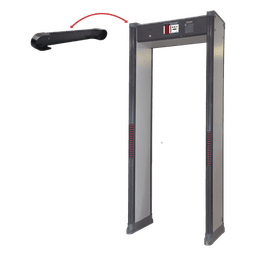 Cubierta superior para arcos detectores de metales / Material resistente a impactos / Dimensiones ajustables / Compatible con arcos estándar