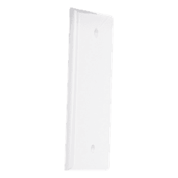 Placa de Pared Ciega / Vertical Plano / 70 x 115 mm (2.75" x 4.52") / UL 94V-0 / Blanco