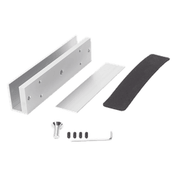 Montaje para puerta de vidrio / 180x40x28 mm / Vidrio 8-15 mm / 0.32 kg / Diseño en U