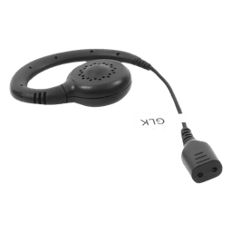 Auricular de Gancho / Altavoz Giratorio 360° / Cable de Fibra Trenzada / Conector SNAP / Compatible con Micrófono de Solapa Serie SNAP