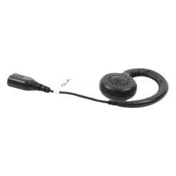 Auricular de Gancho / Altavoz Giratorio 360° / Cable de Fibra Trenzada / Conector SNAP / Compatible con Micrófono de Solapa Serie SNAP