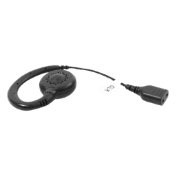 Auricular de Gancho / Altavoz Giratorio 360° / Cable de Fibra Trenzada / Conector SNAP / Compatible con Micrófono de Solapa Serie SNAP