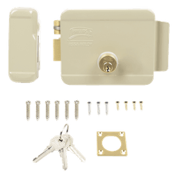 Kit Cerradura Eléctrica 321DC  Izquierda y Hub para Apertura a través de Smartphone,  Compatible con YALE CONNECT