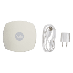 Kit Cerradura Eléctrica 321DC  Izquierda y Hub para Apertura a través de Smartphone,  Compatible con YALE CONNECT