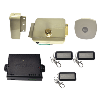 Kit Cerradura Eléctrica 321DC  Derecha y Hub para Apertura a través de SmartPhone , compatible con Yale  CONNECT