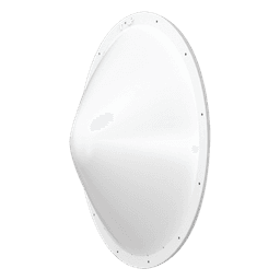 Radomo para antenas parabólicas / ABS con UV / Orificios de drenaje / Resistente a intemperie