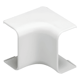 Esquinero interior / Canaleta LD3 / ABS / UL94V-0 FT4 / 0 a 50°C / Blanco Mate